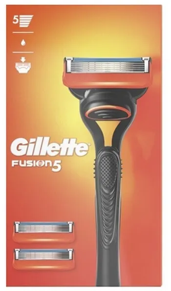 Gillette - Fusion5 partakone + 3 partateriä